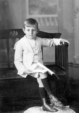 Photograph of Karl William LUDERS as a young boy